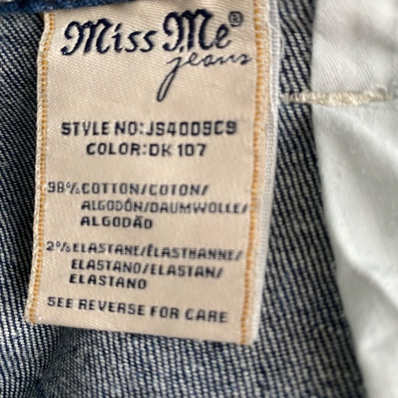 Miss Me Blue Denim Jeans - Picture 9 of 9